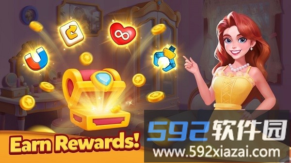 瓷砖比赛拼图游戏截图2