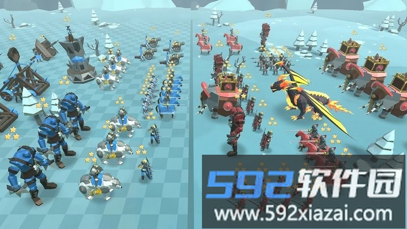 口袋战争模拟游戏截图1