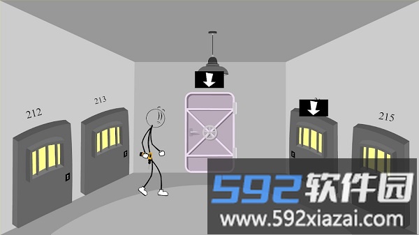 火柴人逃亡模拟器最新版截图1
