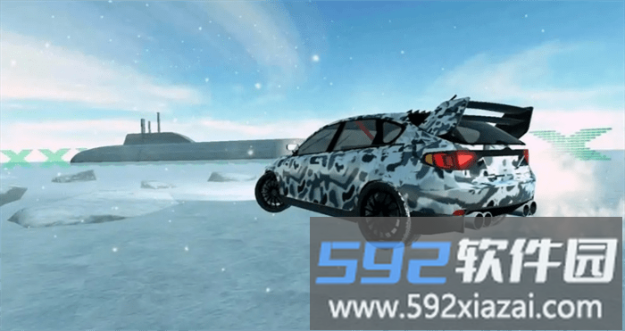 越野车冬季4x4模拟器截图2
