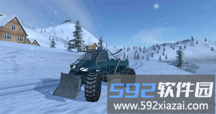 越野车冬季4x4模拟器截图3