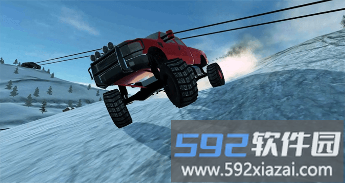 越野车冬季4x4模拟器截图4