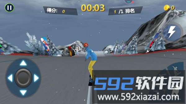 真实滑雪模拟器