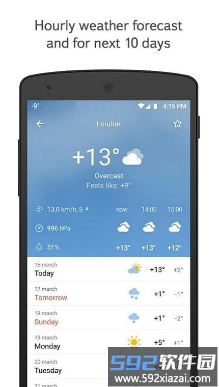 y.weather app截图1