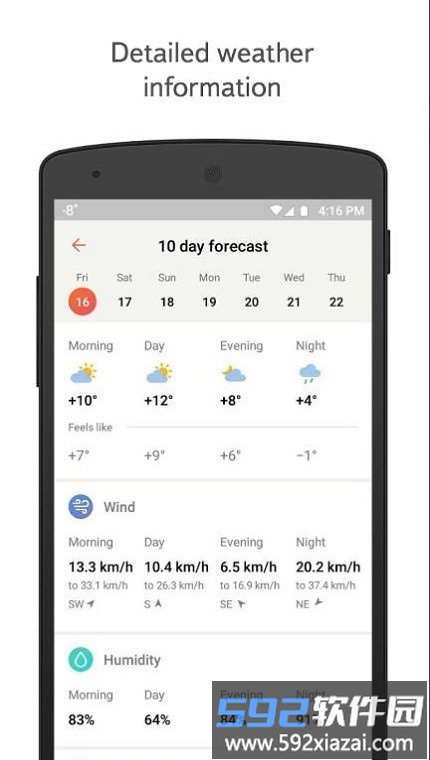 y.weather app截图2