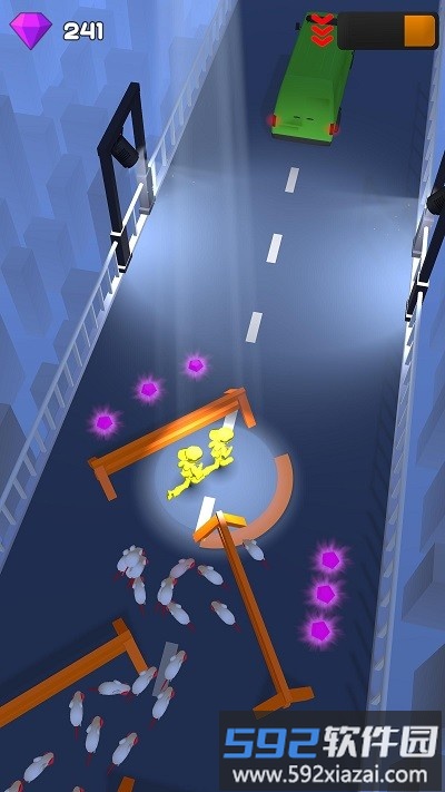 灯光跑酷者3d游戏(lightrunner3d)截图1