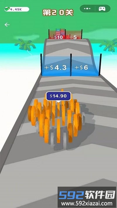 疯狂捡钞票3d手机版截图2