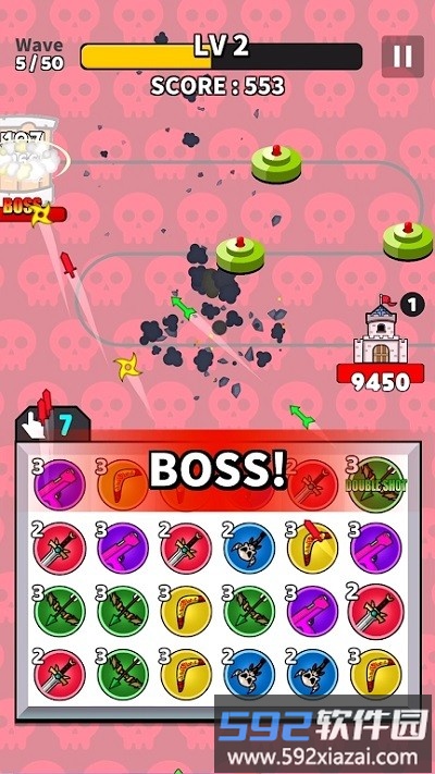 比赛防御战游戏(match defense war)截图2