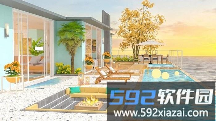 现代海滨别墅设计游戏mod(modern beach house)截图2