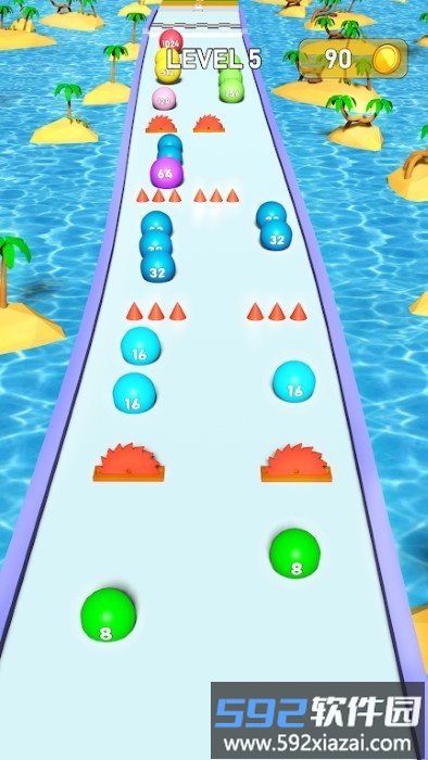 去球跑20483d游戏(going ball run 2048 3d)截图1