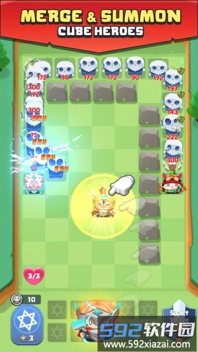 立方体后卫游戏截图1