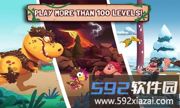 塔防战争恐龙vs野蛮人最新版截图3