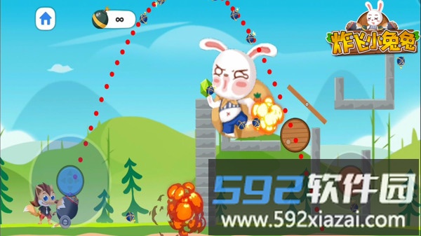 炸飞小兔兔截图4