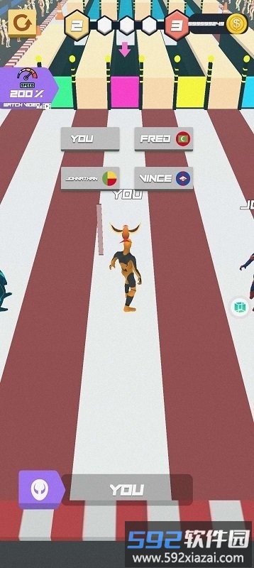 英雄肌肉赛游戏(hero muscle race)截图3