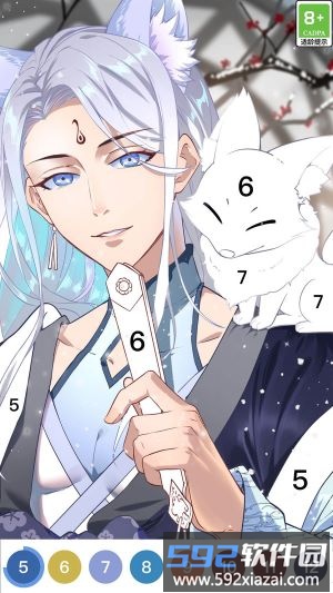 泡泡填色