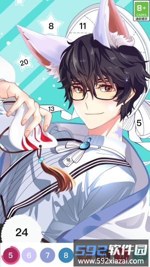 泡泡填色