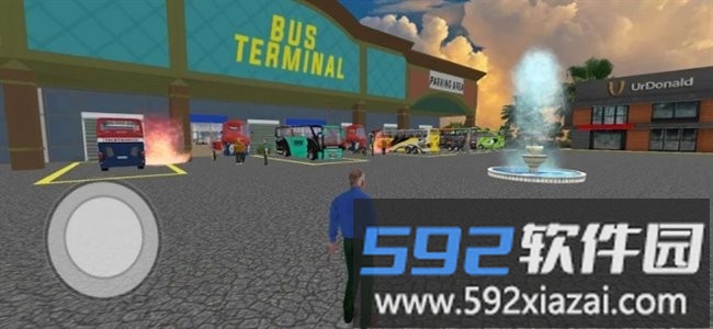 越野巴士驾驶游戏(Open World Bus Driving Game 3d)截图3