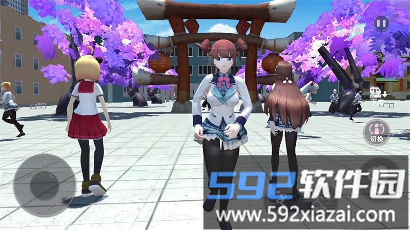 梦幻樱花高校游戏截图2