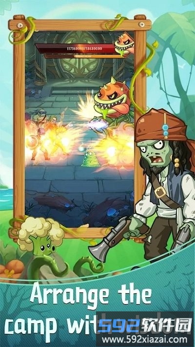僵尸粉碎全明星最新版(zombies smash：all-star)截图2
