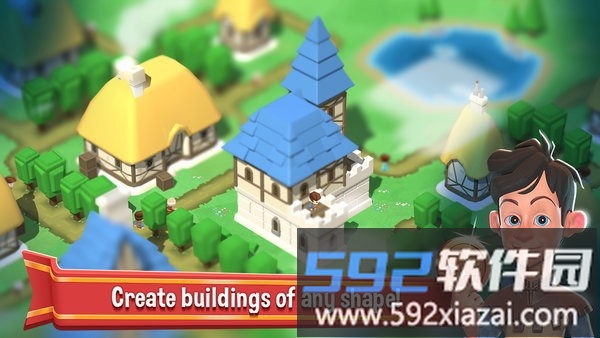 迷你小镇王国游戏(crafty town)截图3