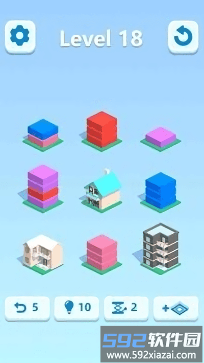 楼排序拼图游戏(house sort puzzle)截图2