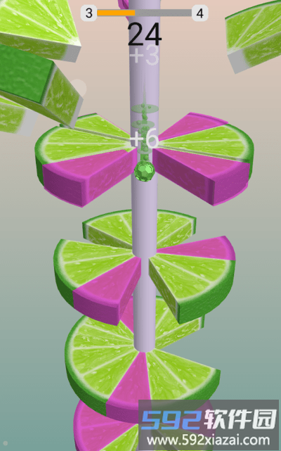 螺旋水果秋天游戏(helix fruits fall)截图5