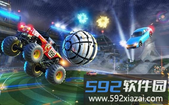 超级足球火箭车足球联赛手机版截图1