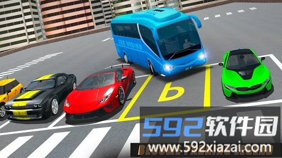 现代公交车停车场3d游戏截图1