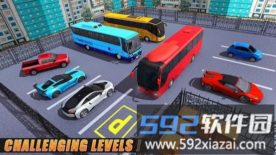 现代公交车停车场3d游戏截图4