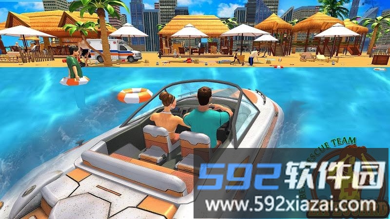 海滩救援警卫队营救任务游戏截图2