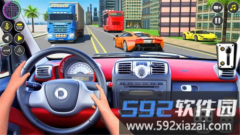 3d模拟驾驶停车场手游截图1