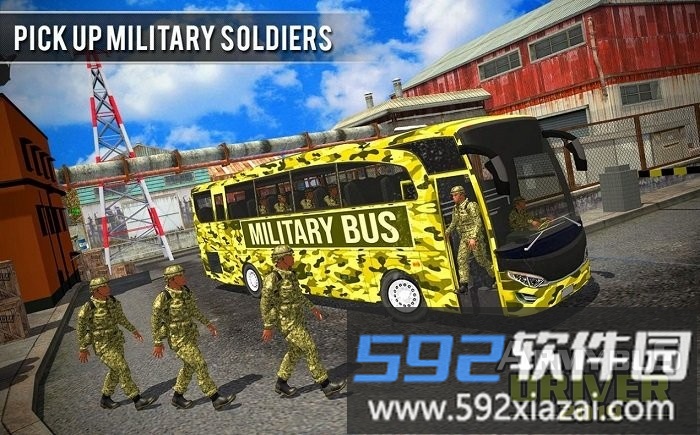 陆军士兵巴士驾驶游戏截图2