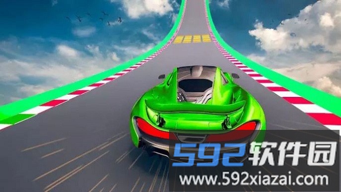 疯狂的汽车特技赛车手机版(crazy car stunts racing)截图2