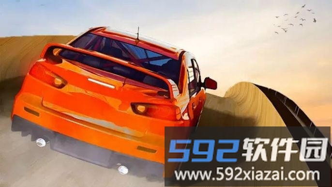 疯狂的汽车特技赛车手机版(crazy car stunts racing)截图4