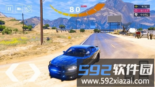 超级警车模拟游戏截图3