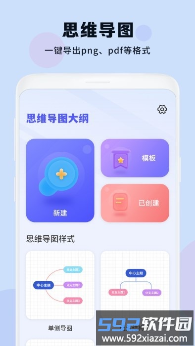 思维导图大纲软件截图2