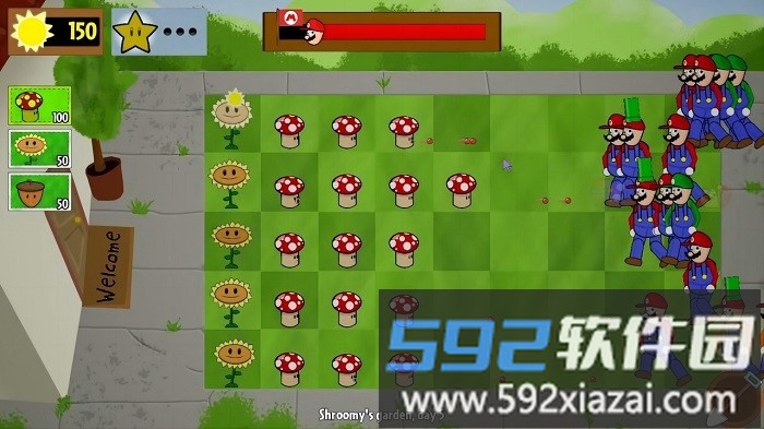 植物大战马里奥2游戏(PvM2_EarlyPreAlpha)截图3