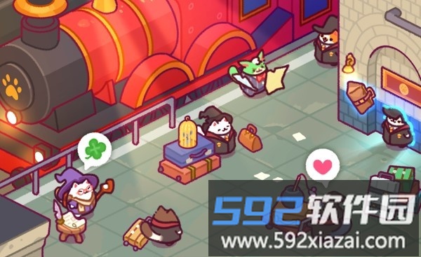 猫咪魔法学校游戏截图3