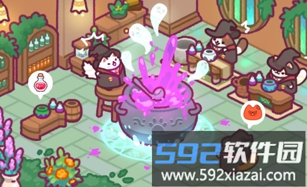 猫咪魔法学校游戏截图4