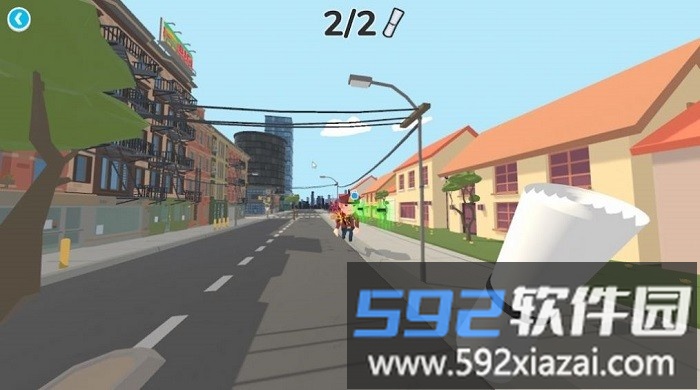 送报纸挑战游戏(paperguy)截图1