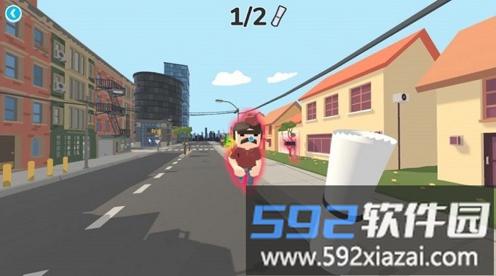送报纸挑战游戏(paperguy)截图2