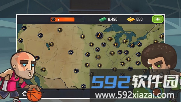 模拟篮球赛截图3