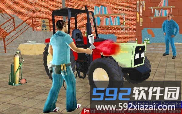 农用拖拉机修理游戏截图2