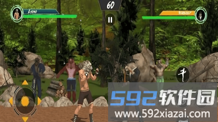 野生动物摔跤斗士游戏(wild animal wrestling fighters)截图3