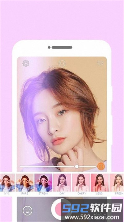 自拍照相机app截图1
