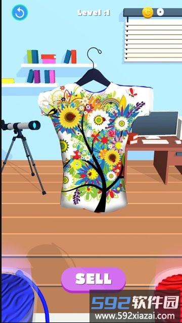 衣服染色模拟器游戏截图3