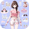 少女时尚穿搭设计