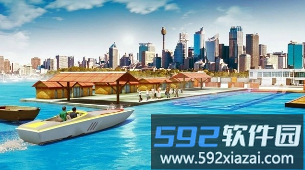 快艇驾驶模拟器游戏(boat simulator)截图3