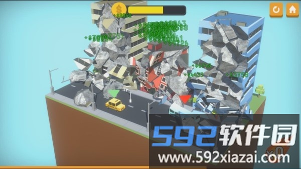流星城市毁灭者游戏(meteor city destructor)截图2