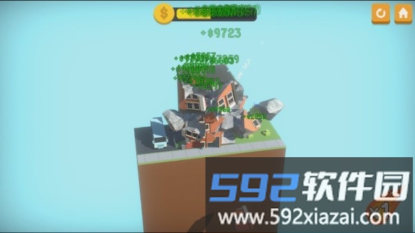流星城市毁灭者游戏(meteor city destructor)截图3